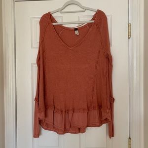 Free People | Laguna Top in Cocoa Size Small